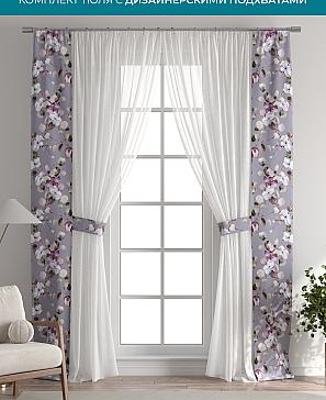 Тюль с декоративными подхватами «Лабрист - 515» | фото