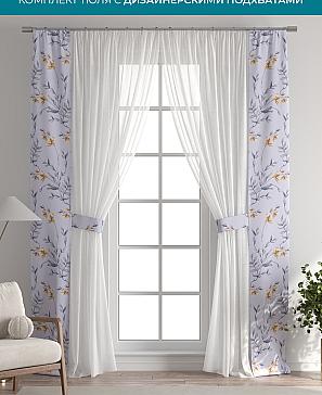 Тюль с декоративными подхватами «Лабрист - 517» | фото