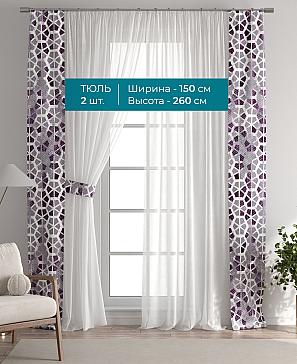 Тюль с декоративными подхватами «Лабрист - 523» | фото 3