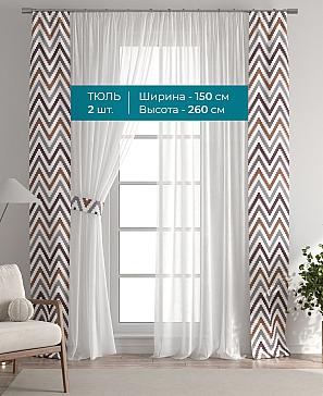 Тюль с декоративными подхватами «Лабрист - 533» | фото 3