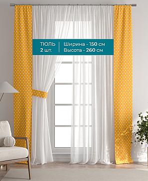 Тюль с декоративными подхватами «Лабрист - 545» | фото 3