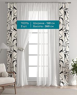 Тюль с декоративными подхватами «Лабрист - 564» | фото 3