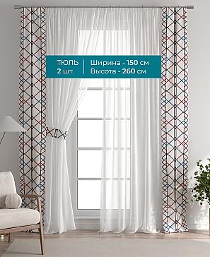 Тюль с декоративными подхватами «Лабрист - 576» | фото 3