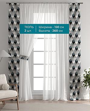 Тюль с декоративными подхватами «Лабрист - 582» | фото 3