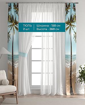 Тюль с декоративными подхватами «Лабрист - 591» | фото 3