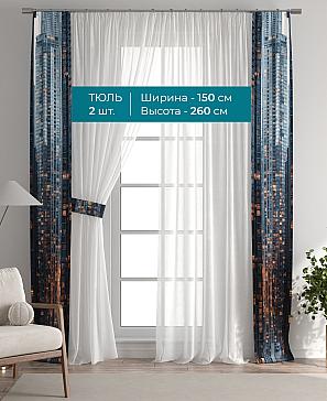 Тюль с декоративными подхватами «Лабрист - 596» | фото 3