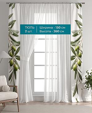 Тюль с декоративными подхватами «Лабрист - 607» | фото 3