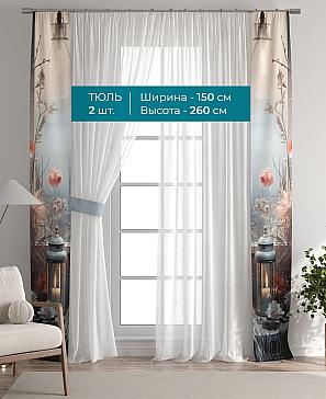 Тюль с декоративными подхватами «Лабрист - 611» | фото 3