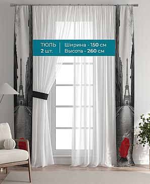 Тюль с декоративными подхватами «Лабрист - 614» | фото 3