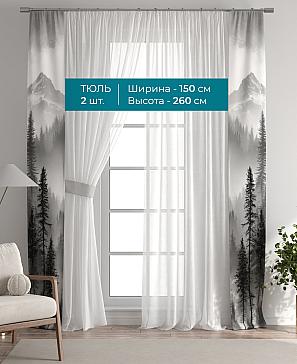 Тюль с декоративными подхватами «Лабрист - 618» | фото 3