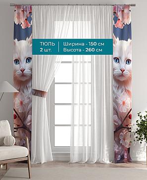 Тюль с декоративными подхватами «Лабрист - 620» | фото 3