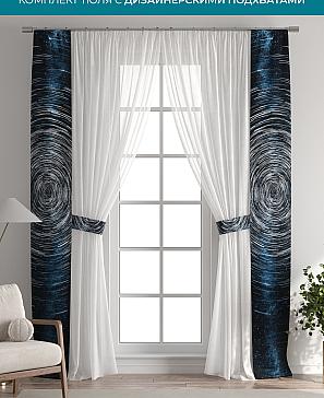 Тюль с декоративными подхватами «Лабрист - 622» | фото