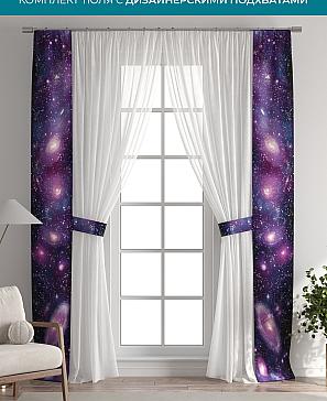 Тюль с декоративными подхватами «Лабрист - 623» | фото