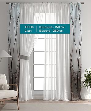 Тюль с декоративными подхватами «Лабрист - 628» | фото 3