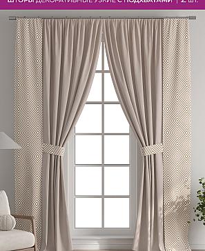 Декоративные подхваты «Флауа - 349» | фото