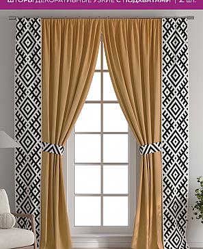 Декоративные подхваты «Флауа - 444» | фото