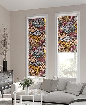 Рулонная штора «Ранфрик - 02 - ширина 47 см» | фото