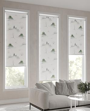 Рулонная штора «Ранфрик - 07 - ширина 47 см»