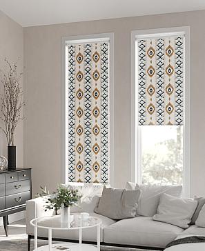 Рулонная штора «Ранфрик - 14 - ширина 47 см» | фото