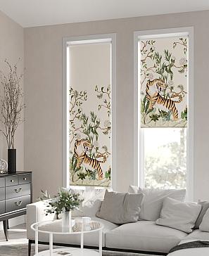 Рулонная штора «Ранфрик - 28 - ширина 47 см» | фото