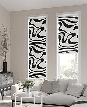 Рулонная штора «Ранфрик - 53 - ширина 47 см» | фото