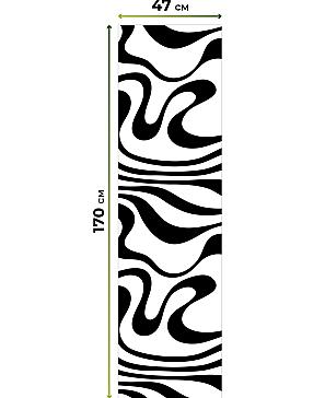 Рулонная штора «Ранфрик - 53 - ширина 47 см»