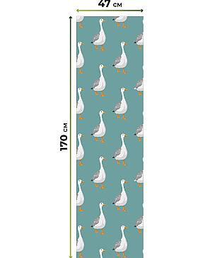 Рулонная штора «Ранфрик - 54 - ширина 47 см»