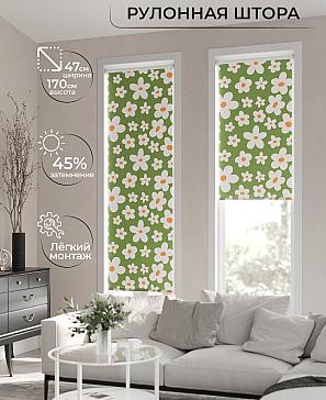 Рулонная штора «Ранфрик - 57 - ширина 47 см» | фото 2