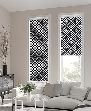 Рулонная штора «Ранфрик - 60 - ширина 47 см» | фото