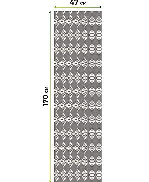 Рулонная штора «Ранфрик - 65 - ширина 47 см»