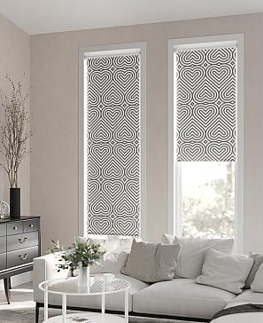 Рулонная штора «Ранфрик - 68 - ширина 47 см» | фото