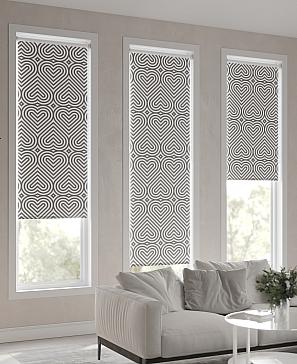 Рулонная штора «Ранфрик - 68 - ширина 47 см»