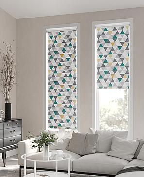 Рулонная штора «Ранфрик - 73 - ширина 47 см» | фото