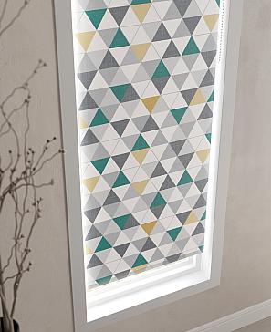 Рулонная штора «Ранфрик - 73 - ширина 47 см»