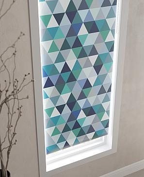 Рулонная штора «Ранфрик - 74 - ширина 47 см»