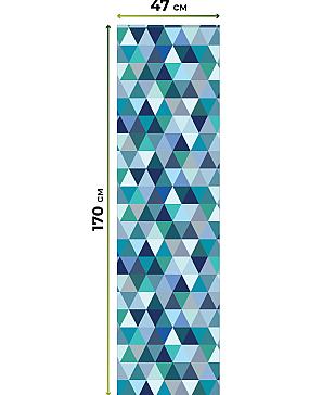 Рулонная штора «Ранфрик - 74 - ширина 47 см»