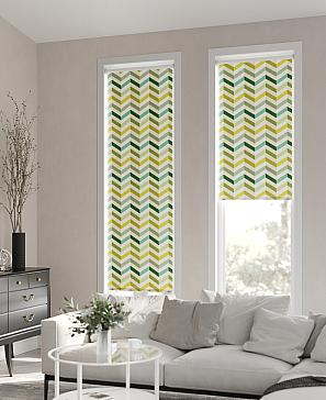 Рулонная штора «Ранфрик - 76 - ширина 47 см» | фото