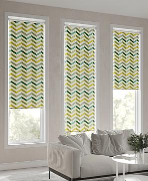 Рулонная штора «Ранфрик - 76 - ширина 47 см»