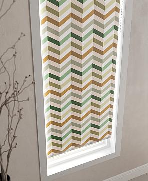 Рулонная штора «Ранфрик - 77 - ширина 47 см»