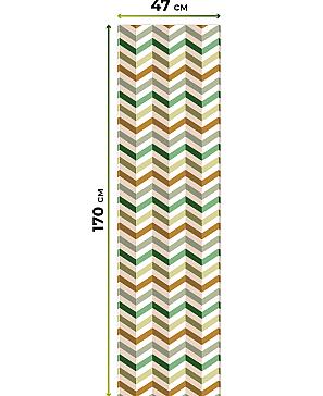 Рулонная штора «Ранфрик - 77 - ширина 47 см»