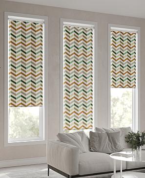 Рулонная штора «Ранфрик - 77 - ширина 47 см»