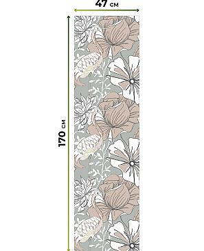 Рулонная штора «Ранфрик - 93 - ширина 47 см»