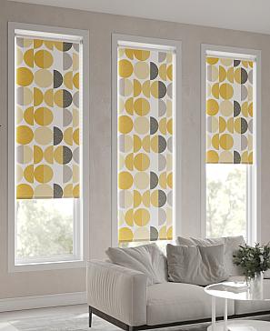 Рулонная штора «Ранфрик - 101 - ширина 47 см»