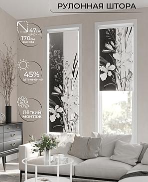 Рулонная штора «Ранфрик - 104 - ширина 47 см» | фото 2