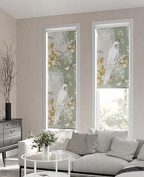 Рулонная штора «Ранфрик - 107 - ширина 47 см» | фото