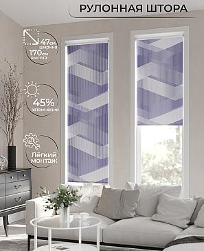 Рулонная штора «Ранфрик - 120 - ширина 47 см» | фото 2
