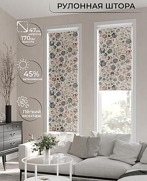 Рулонная штора «Ранфрик - 126 - ширина 47 см» | фото 2