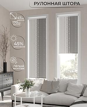 Рулонная штора «Ранфрик - 131 - ширина 47 см» | фото 2