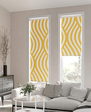 Рулонная штора «Ранфрик - 135 - ширина 47 см» | фото