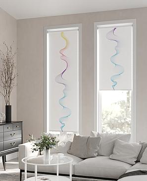 Рулонная штора «Ранфрик - 138 - ширина 47 см» | фото